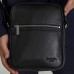 Черная мужская сумка на плечевом ремне Dr.Koffer M422-1-4