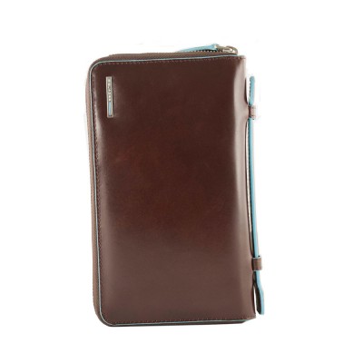 Мультипортмоне Piquadro Blue Square AS576B2R/MO коричневый натур.кожа