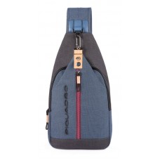 Сумка Piquadro Blade CA4536BL/AV синий натур.кожа/ткань