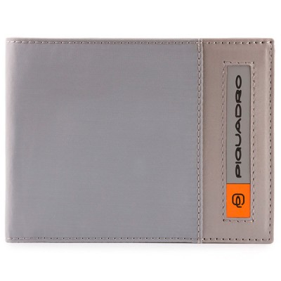 Кошелек мужской Piquadro Bios PU1392BIO/GR серый нейлон
