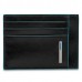 Чехол для кредитных карт Piquadro Blue Square PP2762B2R/N черный натур.кожа Чехол для кредитных карт Piquadro Blue Square PP2762B2R/N черный натур.кожа