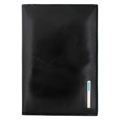 Обложка для паспорта Piquadro Blue Square PP5255B2/N черный натур.кожа