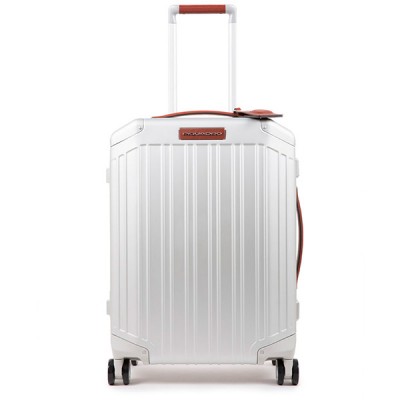Чемодан Piquadro ALU (BV4425ALU/GRCU) 40x54x20см 37л. 4.3кг. серый/коричневый