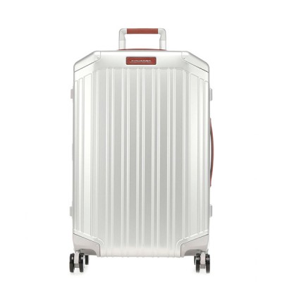 Чемодан Piquadro ALU (BV4427ALU/GRCU) 44x69x27.5см 63л. 5.92кг. серый/коричневый