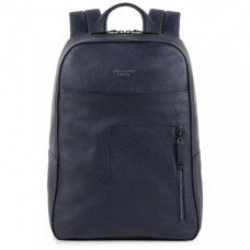 Рюкзак Piquadro CA4092W86/BLU кожаный для ноутбука синий