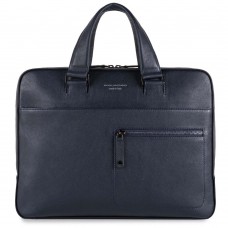 Сумка Piquadro CA4098W86/BLU кожаная для ноутбука